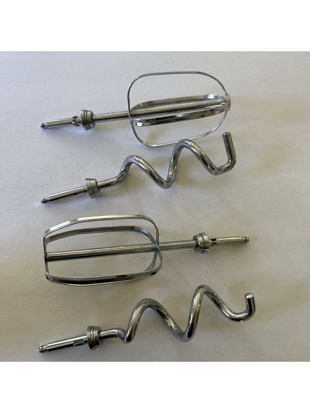 Vintage Set SUNBEAM MIXMASTER BEATERS & DOUGH HOOKS